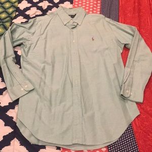 Polo Ralph Lauren oxford shirt mint green medium